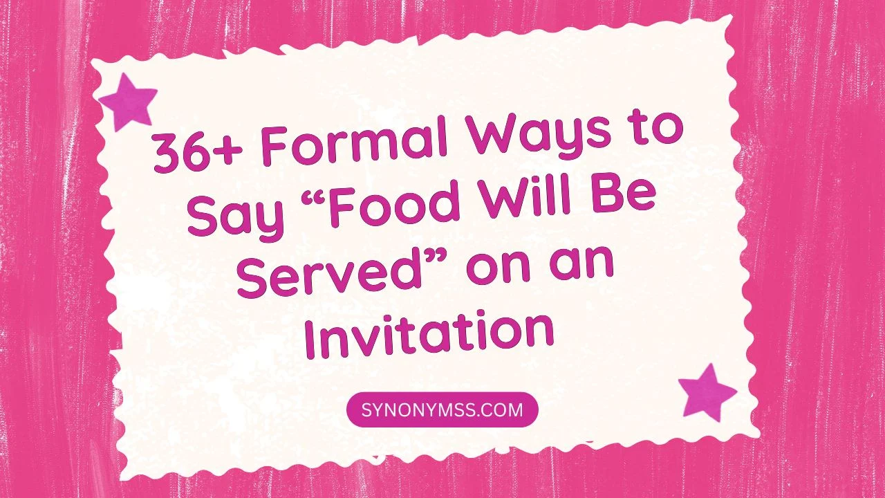 Food Will Be Served