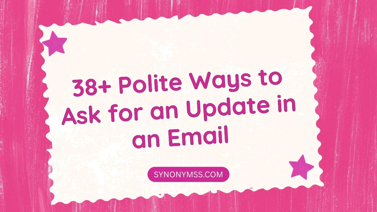 Polite Ways to Ask for an Update in an Email