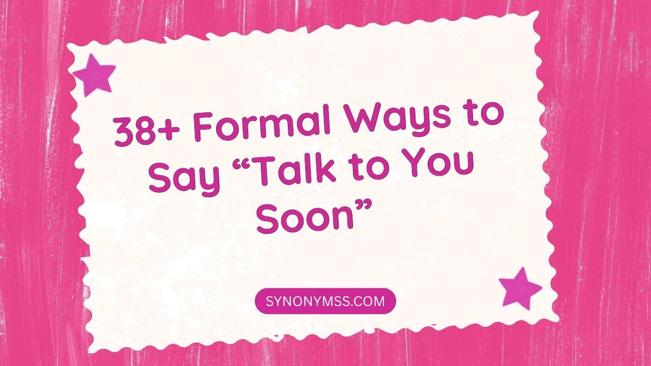 Talk to You Soon