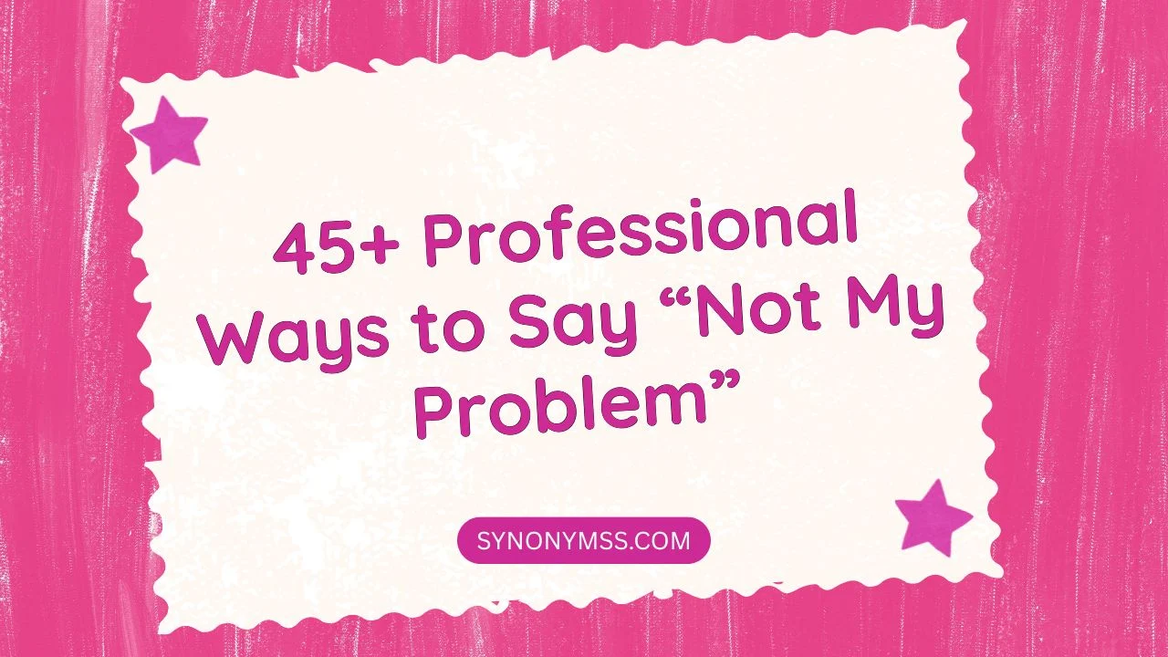 Not My Problem